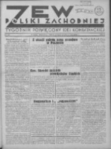 Zew Polski Zachodniej: tygodnik poświęcony idei kombatanckiej 1935.10.27 R.2 Nr43