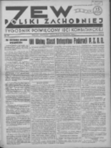 Zew Polski Zachodniej: tygodnik poświęcony idei kombatanckiej 1935.11.24 R.2 Nr47