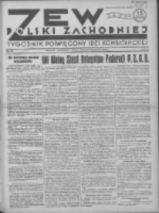 Zew Polski Zachodniej: tygodnik poświęcony idei kombatanckiej 1935.11.24 R.2 Nr47