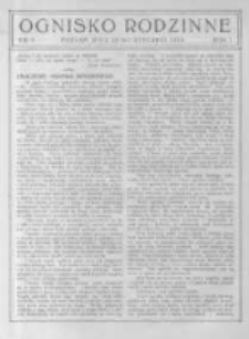 Ognisko Rodzinne. 1926.01.10 R.1 nr2
