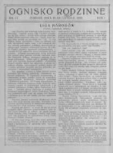 Ognisko Rodzinne. 1926.03.21 R.1 nr12