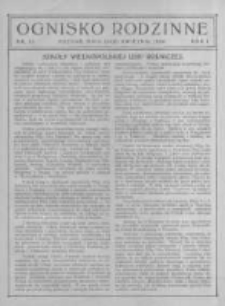Ognisko Rodzinne. 1926.04.11 R.1 nr15
