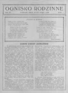 Ognisko Rodzinne. 1926.05.16 R.1 nr20