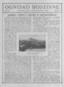 Ognisko Rodzinne. 1926.08.15 R.1 nr33