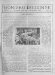 Ognisko Rodzinne. 1926.11.07 R.1 nr44