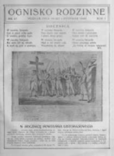 Ognisko Rodzinne. 1926.11.28 R.1 nr47