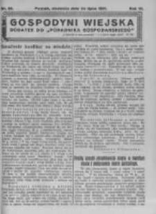 Gospodyni Wiejska. 1921.07.24 R.6 nr30