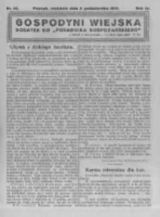 Gospodyni Wiejska. 1921.10.02 R.6 nr40