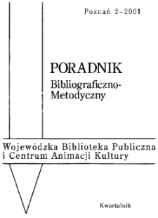 Poradnik Bibliograficzno-Metodyczny : 2001 z.2