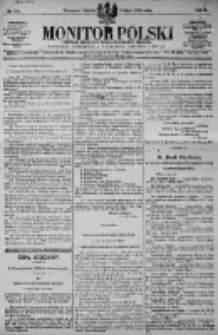 Monitor Polski. Dziennik Urzędowy Rzeczypospolitej Polskiej. 1923.07.07 R.6 nr151