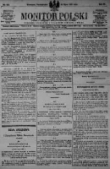 Monitor Polski. Dziennik Urzędowy Rzeczypospolitej Polskiej. 1923.07.23 R.6 nr164