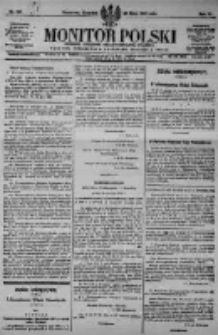 Monitor Polski. Dziennik Urzędowy Rzeczypospolitej Polskiej. 1923.07.26 R.6 nr167