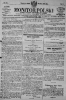 Monitor Polski. Dziennik Urzędowy Rzeczypospolitej Polskiej. 1923.07.28 R.6 nr169