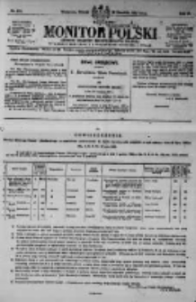 Monitor Polski. Dziennik Urzędowy Rzeczypospolitej Polskiej. 1923.09.18 R.6 nr211