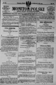 Monitor Polski. Dziennik Urzędowy Rzeczypospolitej Polskiej. 1923.10.02 R.6 nr223