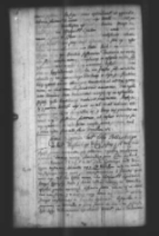 Copia responsu na list Jana Jerzego Prebendowskiego podskarbiego W. Koronnego do Stefana Mikołaja Branickiego wdy podlaskiego z Malborka die 16 Mar. 1703