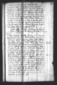 List Augusta II kr&oacute;la Polski do senator&oacute;w z Malborka 25.02.1703