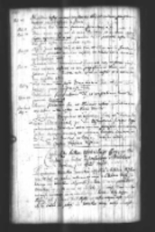 Copia listu Ossolińskiego chorążego drohickiego do Katarzyny Naramowskiej z Grzymułtowskich kasztellanowy szremskiey z Berlina die 15 Aprilis 1705