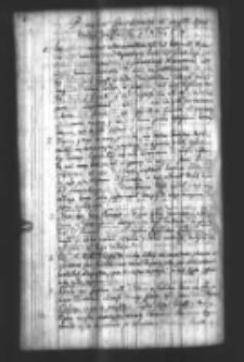 Potrzebne consideracye na przyszły ziazd walny warszawski die 11 Julij Anno 1705