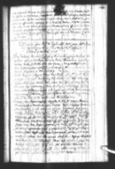 Powitanie cara Piotra I od Trybunału WXL przez Stefana Slizienia referendarza WXL y vice marszałka Trybunału w Wilnie die 20 Julij 1705