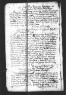 List Jana Stanisława Jabłonowskiego Pana Woiewody Ruskiego do Stanisława Dąmbskiego Xiędza Biskupa Płockiego Lwów 15.06.1687