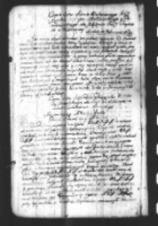 Copia listu Pana Jana Chryzostoma Pieniąszka woiewody Sieradzkiego do króla Jana III ad deliberatorias intuitu Comitiorum Anno 1691