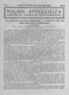 Rolnik Spółdzielca. 1924.05.11 R.1 nr3