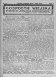 Gospodyni Wiejska. 1922.05.07 R.7 nr19