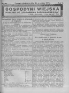 Gospodyni Wiejska. 1922.09.24 R.7 nr39