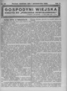 Gospodyni Wiejska. 1922.10.01 R.7 nr40
