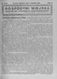 Gospodyni Wiejska. 1923.04.01 R.8 nr12-13