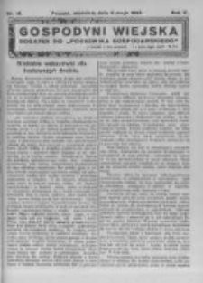 Gospodyni Wiejska. 1923.05.06 R.8 nr18