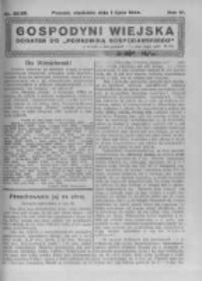 Gospodyni Wiejska. 1923.07.01 R.8 nr25-26