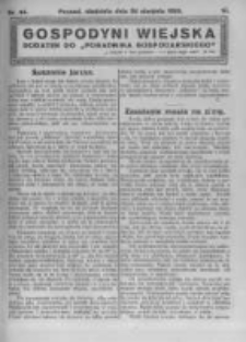 Gospodyni Wiejska. 1923.08.26 R.8 nr34