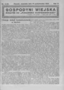 Gospodyni Wiejska. 1923.10.21 R.8 nr41-42