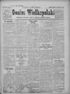 Goniec Wielkopolski: najtańsze pismo codzienne dla wszystkich stanów 1922.10.29 R.45 Nr249