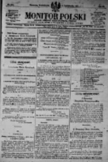 Monitor Polski. Dziennik Urzędowy Rzeczypospolitej Polskiej. 1923.10.15 R.6 nr234