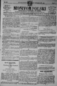 Monitor Polski. Dziennik Urzędowy Rzeczypospolitej Polskiej. 1923.10.16 R.6 nr235