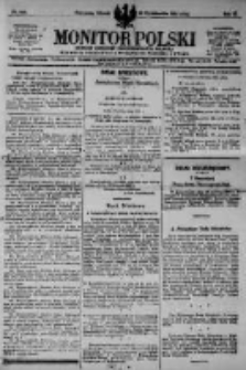 Monitor Polski. Dziennik Urzędowy Rzeczypospolitej Polskiej. 1923.10.30 R.6 nr247