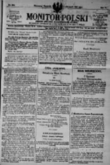 Monitor Polski. Dziennik Urzędowy Rzeczypospolitej Polskiej. 1923.11.08 R.6 nr254