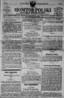 Monitor Polski. Dziennik Urzędowy Rzeczypospolitej Polskiej. 1923.11.13 R.6 nr258