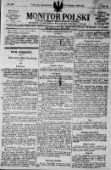 Monitor Polski. Dziennik Urzędowy Rzeczypospolitej Polskiej. 1923.11.19 R.6 nr263