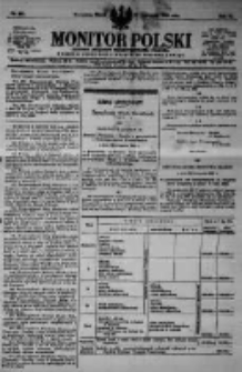Monitor Polski. Dziennik Urzędowy Rzeczypospolitej Polskiej. 1923.11.23 R.6 nr267