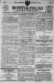 Monitor Polski. Dziennik Urzędowy Rzeczypospolitej Polskiej. 1923.11.26 R.6 nr269