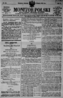 Monitor Polski. Dziennik Urzędowy Rzeczypospolitej Polskiej. 1923.12.06 R.6 nr278