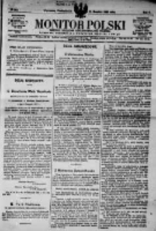 Monitor Polski. Dziennik Urzędowy Rzeczypospolitej Polskiej. 1923.12.11 R.6 nr281