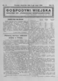 Gospodyni Wiejska. 1924.05.11 R.9 nr19