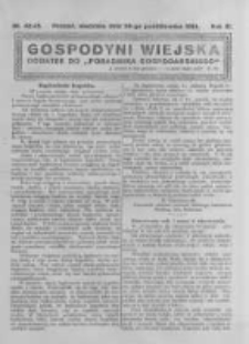 Gospodyni Wiejska. 1924.10.26 R.9 nr42-43