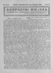 Gospodyni Wiejska. 1924.11.09 R.9 nr44-45