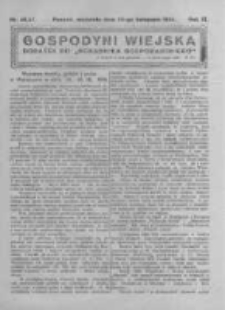 Gospodyni Wiejska. 1924.11.23 R.9 nr46-47